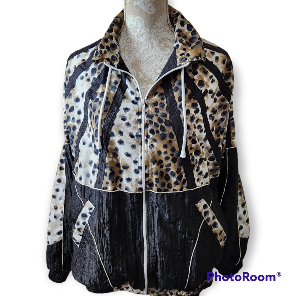 Southern Expressions Vintage 80's/90's track/Shell jacket size 18W